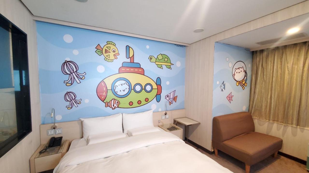 Yomi Hotel - Shuanglian Mrt Taipéi Exterior foto